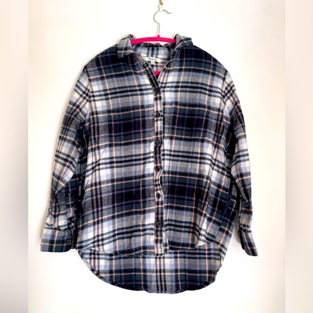 Madewell Flannel Sunday
Shirt in Cronston Plaid XS
Womens